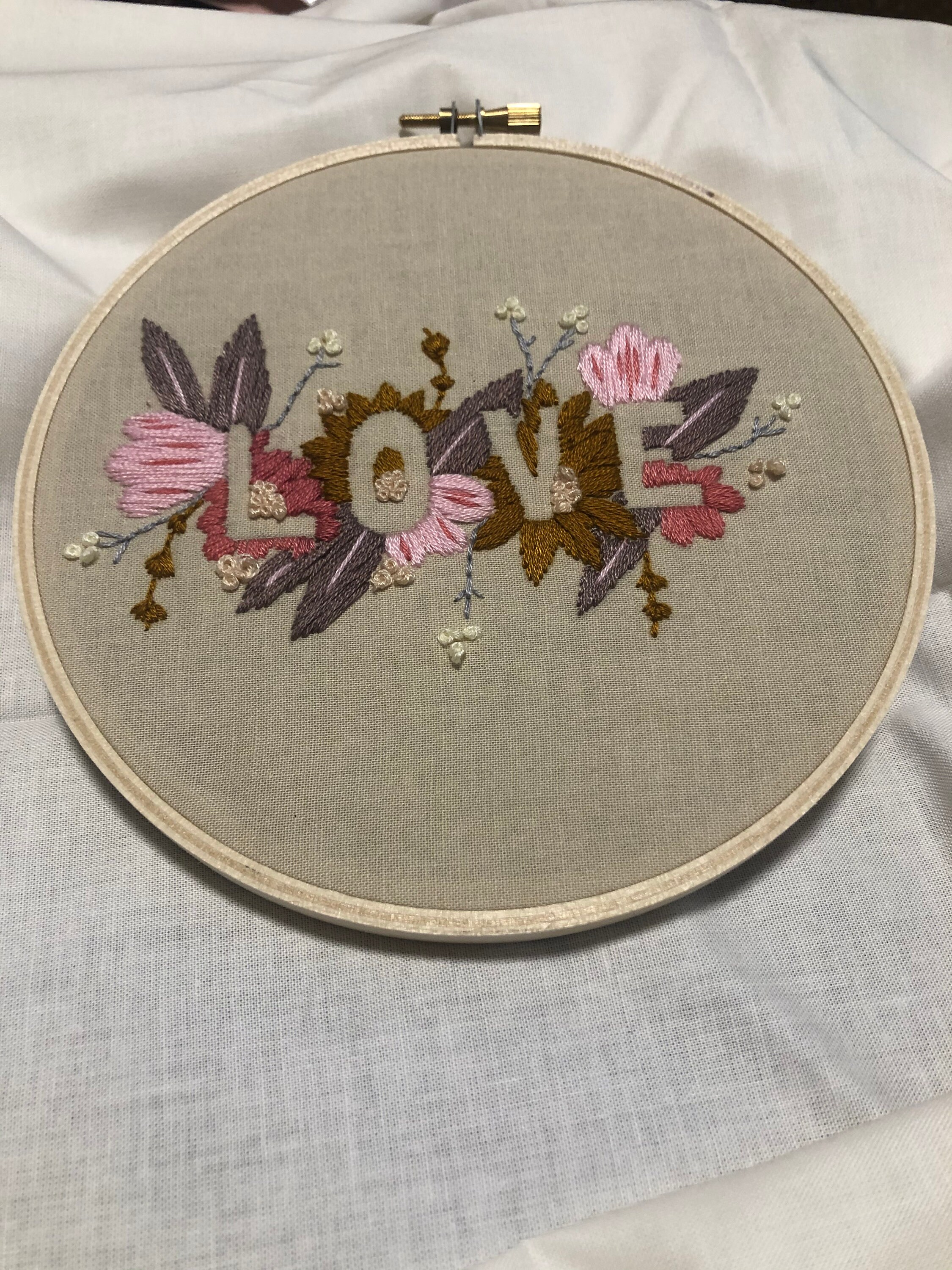 Embroidery sign  etsy