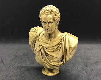 George Washington | Many Sizes & Colors | 3D Printed and Hand Finished Statue | President George Washington Bust | Home Decor