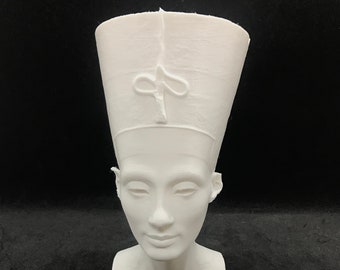 Nefertiti Bust | Many Sizes & Colors | 3D Printed and Hand Finished Statue | Ancient Egyptian Queen Statue | 3D Printed Statuette