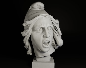 La Marseillaise Bust | Many Sizes & Colors | 3D Printed and Hand Finished Genius of Liberty, La Marseillaise Statue