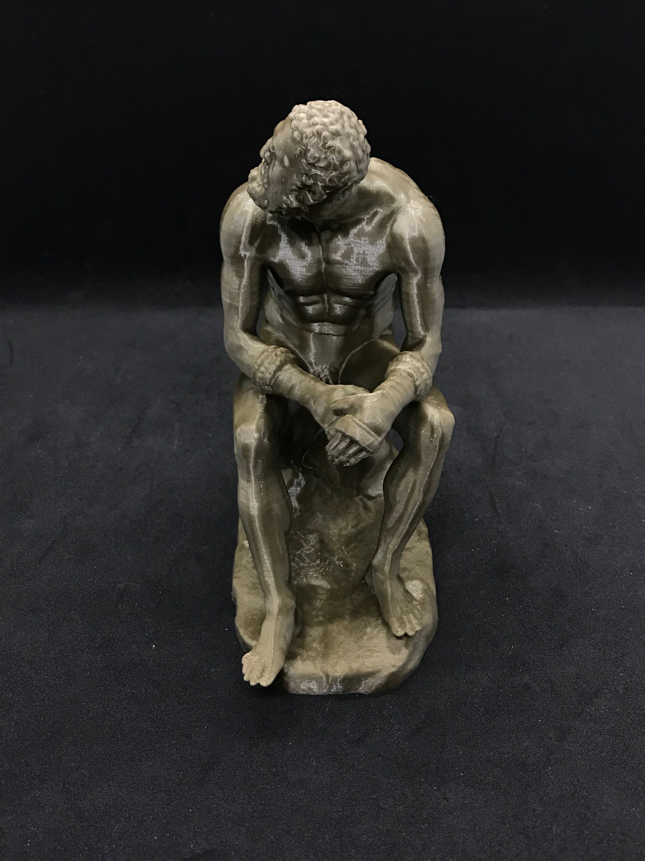 large boxer statue