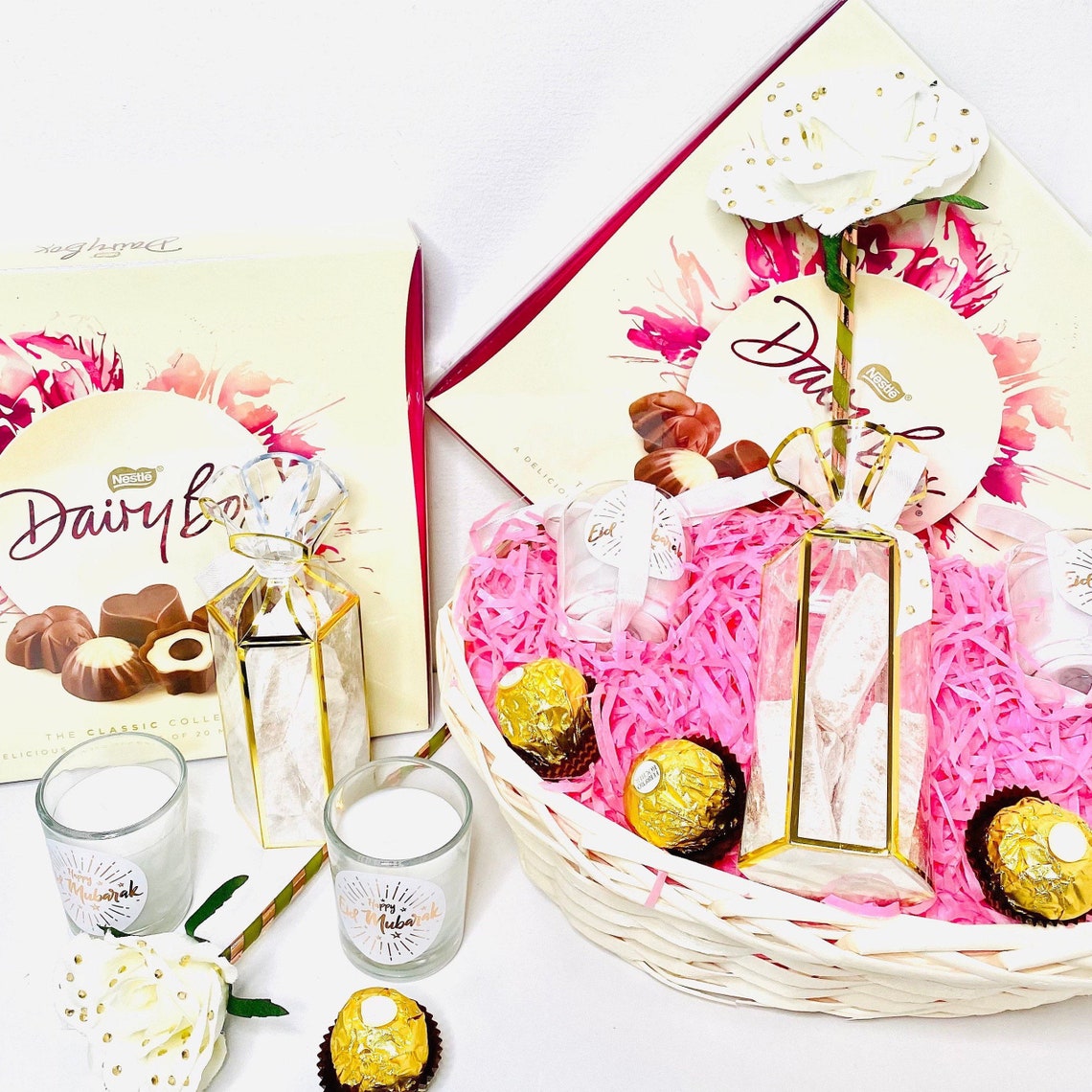 Happy Eid Mubarak Celebration Gift Basket perfect For Her Etsy