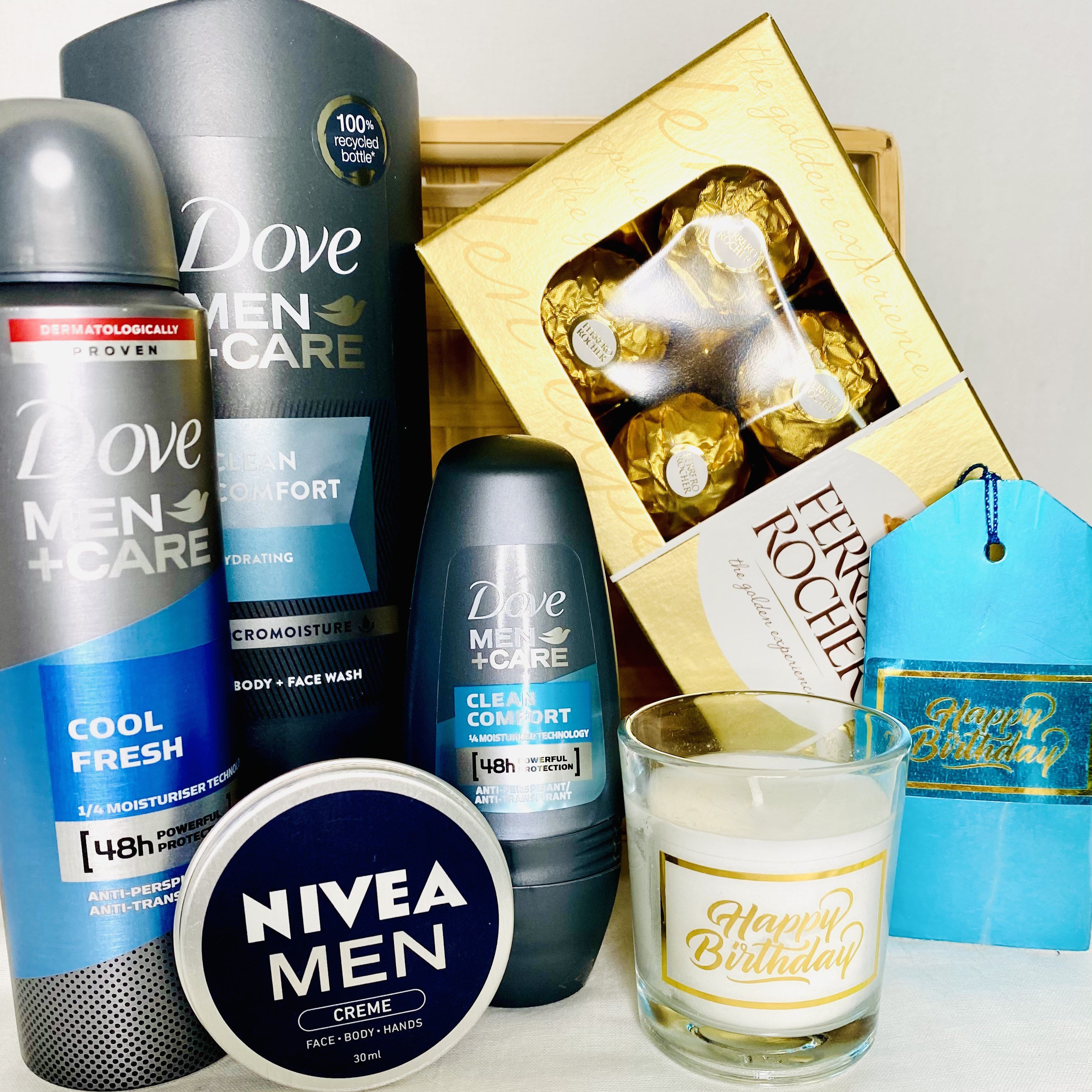 Birthday gift set for him Trendy mens grooming hamper Etsy