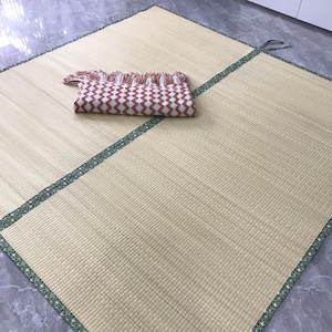 Nuevo suelo de tatami japonés Patrón de cuadros de materiales