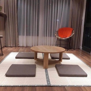 Premium Handmade Check Tatami Mat, Custom Sized Grass Mat, Reed Mat, Sleeping Mat, Beach Mat, Rattan Mat Tea Room, Bed Room, Living Room