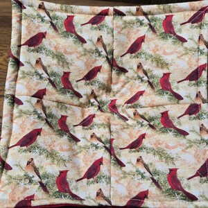 Microwave bowl cozy, reversible 100% cotton, new