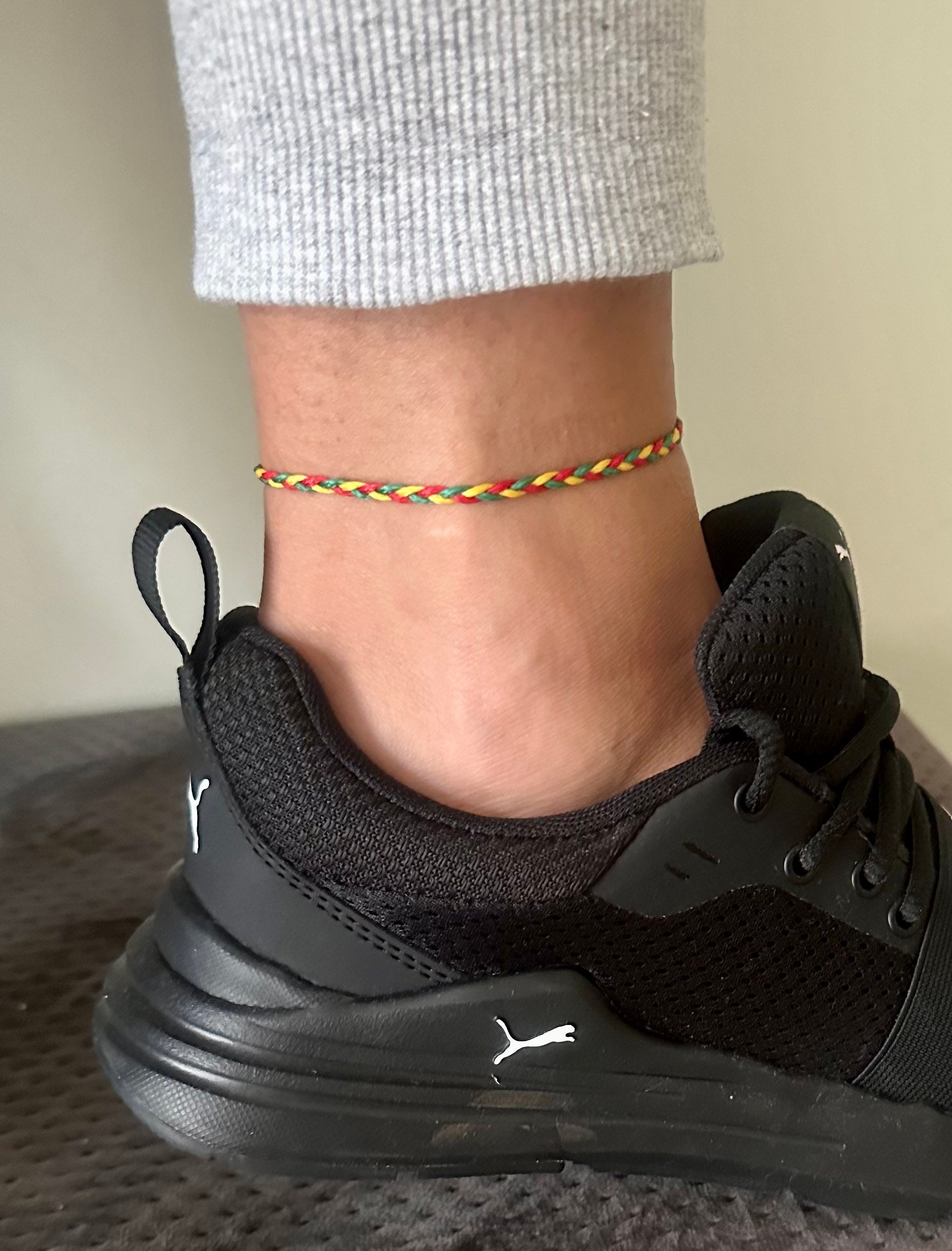 Rasta anklet sale bracelets