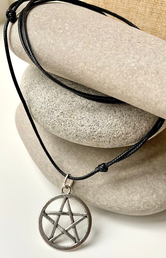 Collana Con Pentagramma Celtico In Argento Sterling - Foto 4