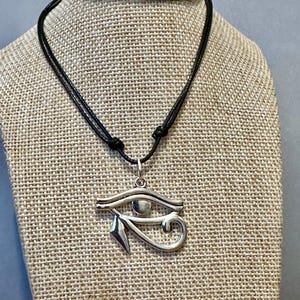 Eye of Horus-Eye of Ra-Egyptian Symbol-Protection Symbol-Good luck charm-Egyptian Eye of Horus-Bronze or Tibetan silver-Spiritual Amulet-Ra image 20