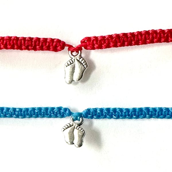 Baby Feet Bracelet Etsy