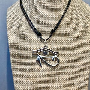 Eye of Horus-Eye of Ra-Egyptian Symbol-Protection Symbol-Good luck charm-Egyptian Eye of Horus-Bronze or Tibetan silver-Spiritual Amulet-Ra image 18