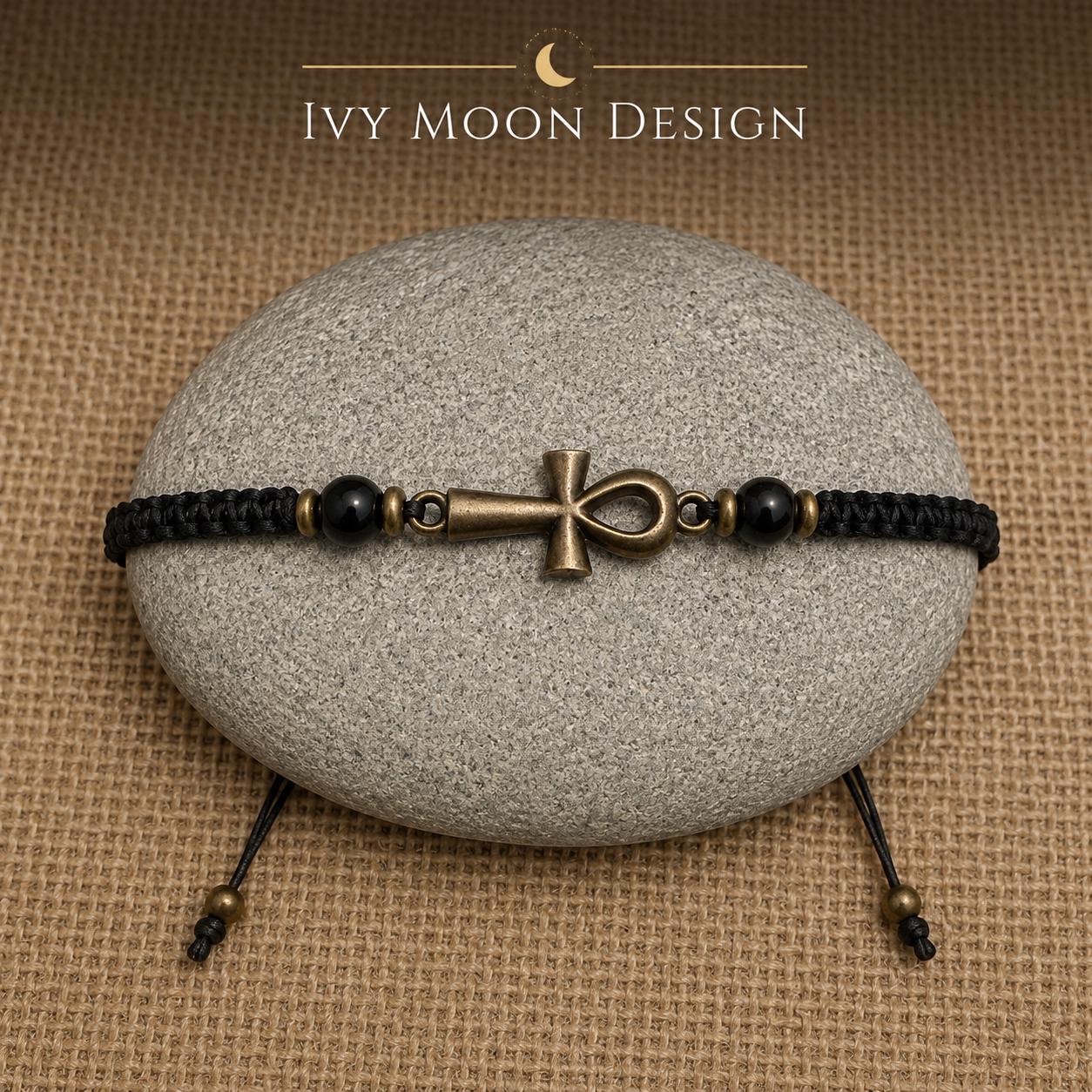 Egyptian Ankh Bracelet - Etsy