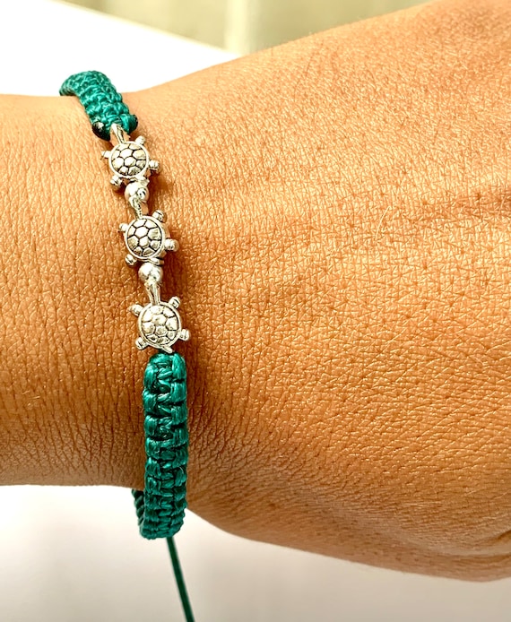 Tiny outlet turtle bracelets