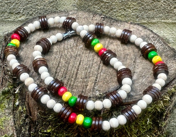Cord glass bead necklace | Necklaces | Accessories | Namaste Fair Trade |  Namaste-UK Ltd