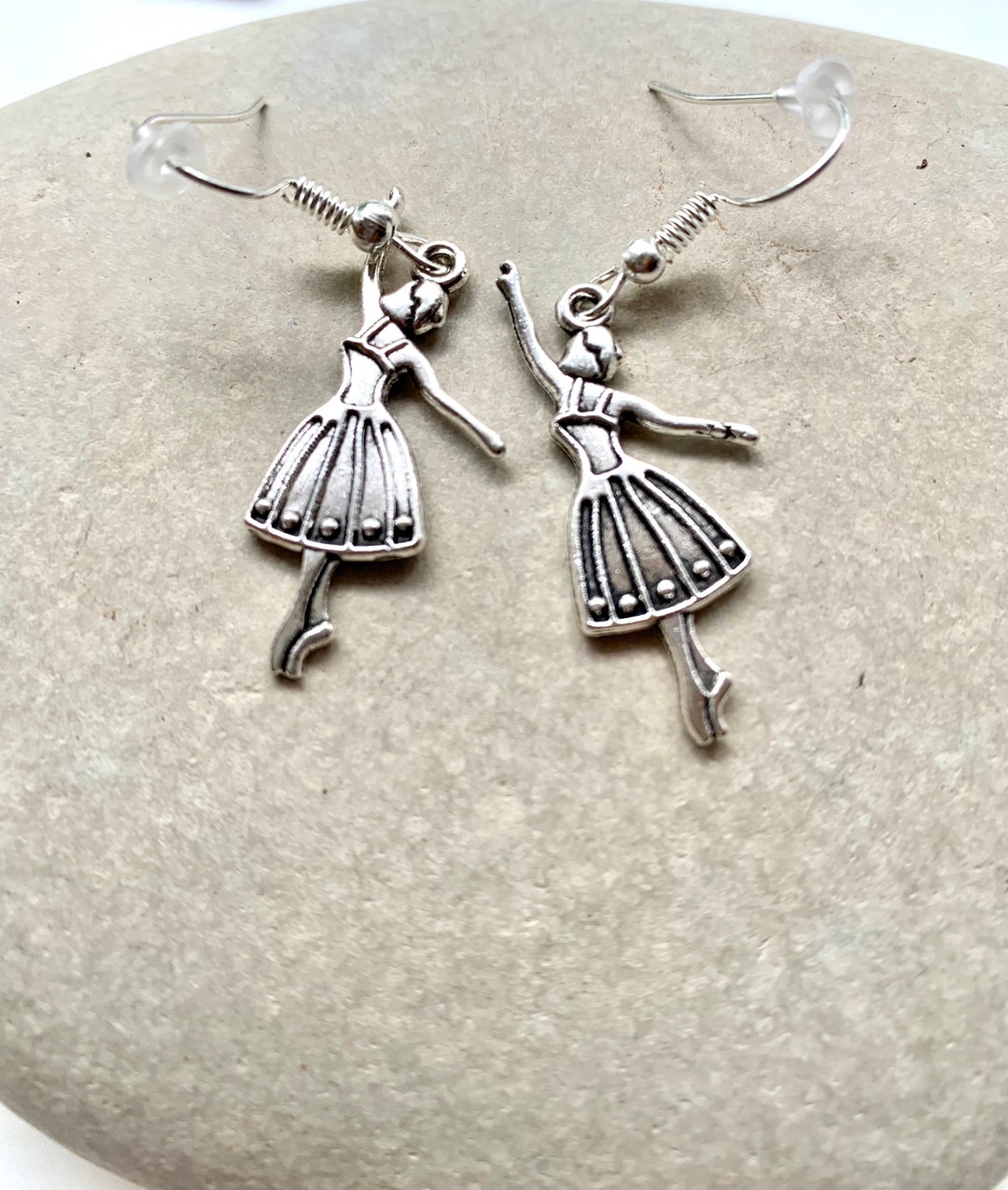 Ballerina Earringslittle Ballerinas Earrings Etsy
