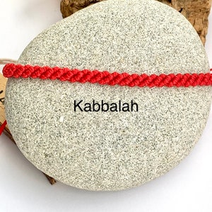 Handmade bracelet-Red bracelet-Red string-Evil eye-Good luck bracelet-Kabbalah bracelet-Friendship bracelet-Unisex bracelet-Waterproof