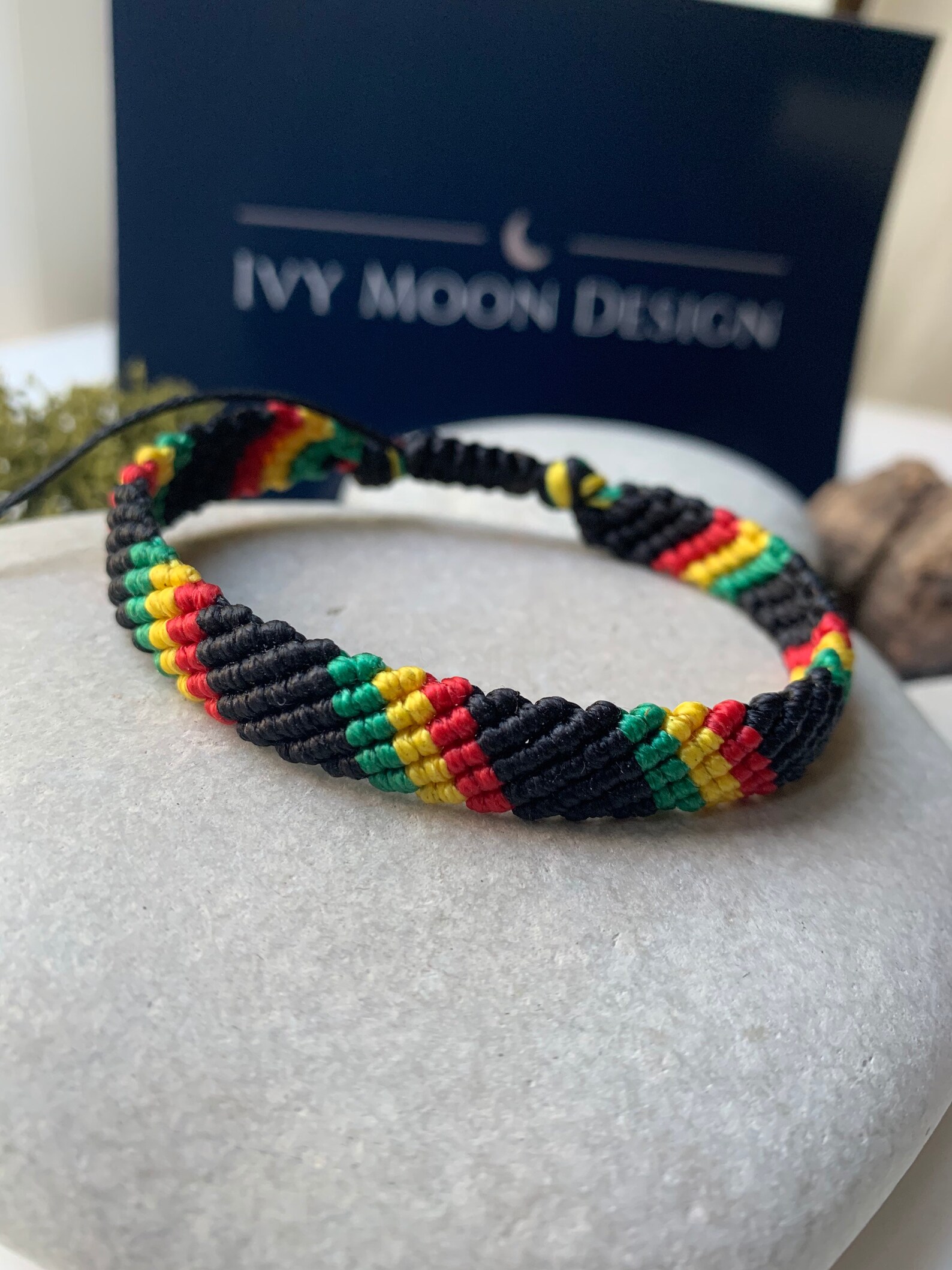 Rasta Unisex Bracelet/ Friendship BraceletReggae BraceletRed Etsy
