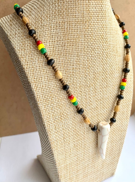 Rasta necklace best sale