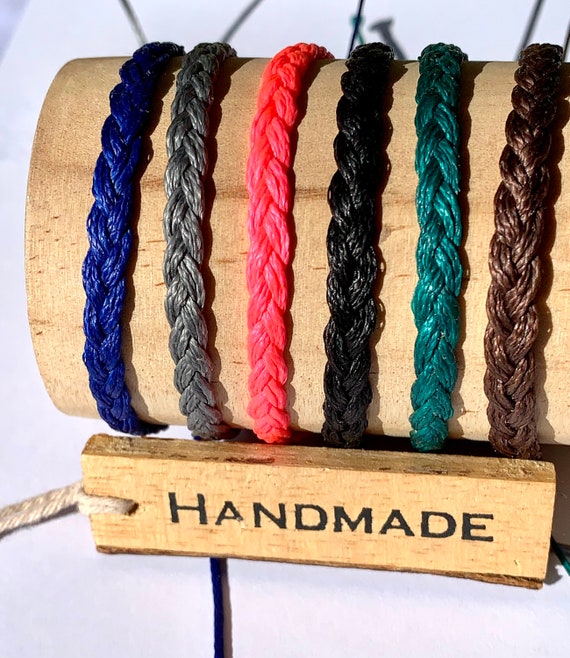 Green on sale braided bracelet