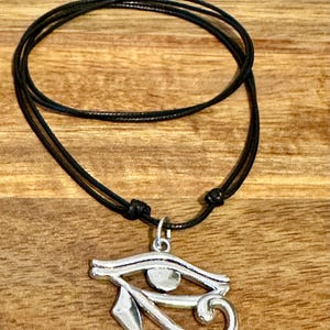 Eye of Horus-Eye of Ra-Egyptian Symbol-Protection Symbol-Good luck charm-Egyptian Eye of Horus-Bronze or Tibetan silver-Spiritual Amulet-Ra image 12