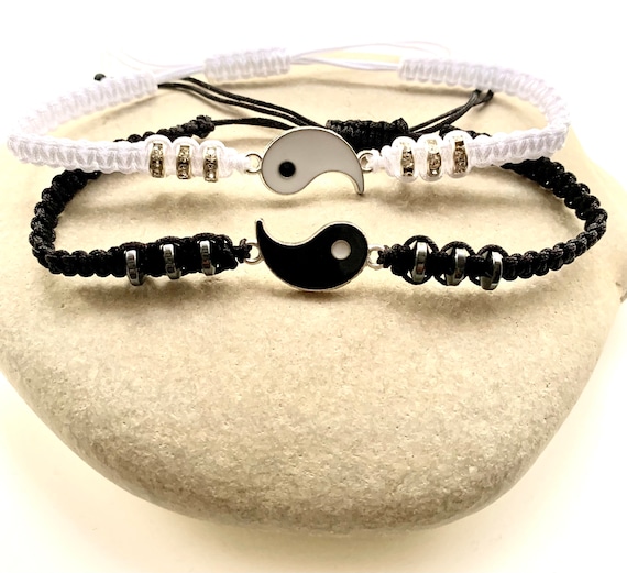 Yin yang bff bracelet discount