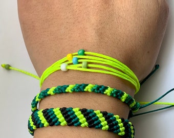 Friendship bracelets-Boho and hippie bracelets-Surfer bracelets-Stacking bracelets-Braided bracelets-Handmade stacking bracelets-Unisex gift