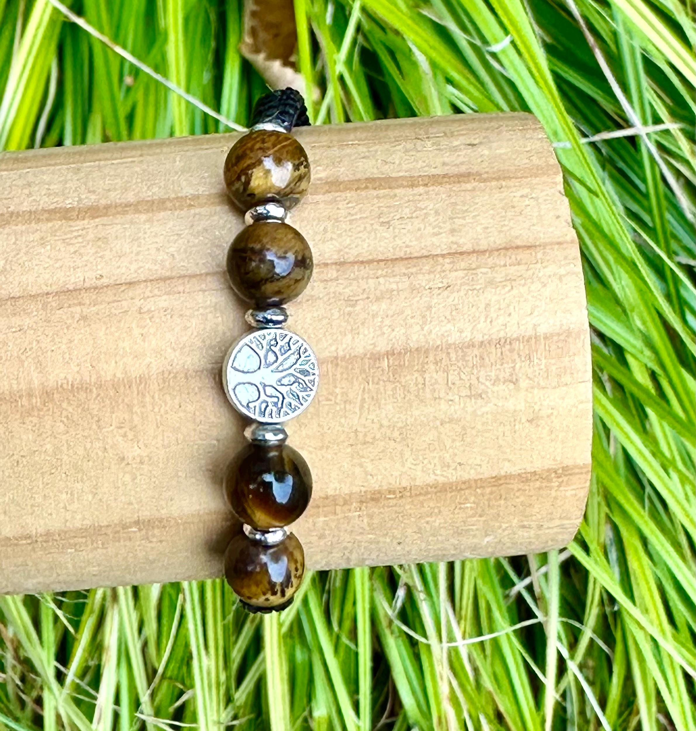 Tree of Life Bracelet-colours of the Earth Bracelet-handmade Bracelet ...