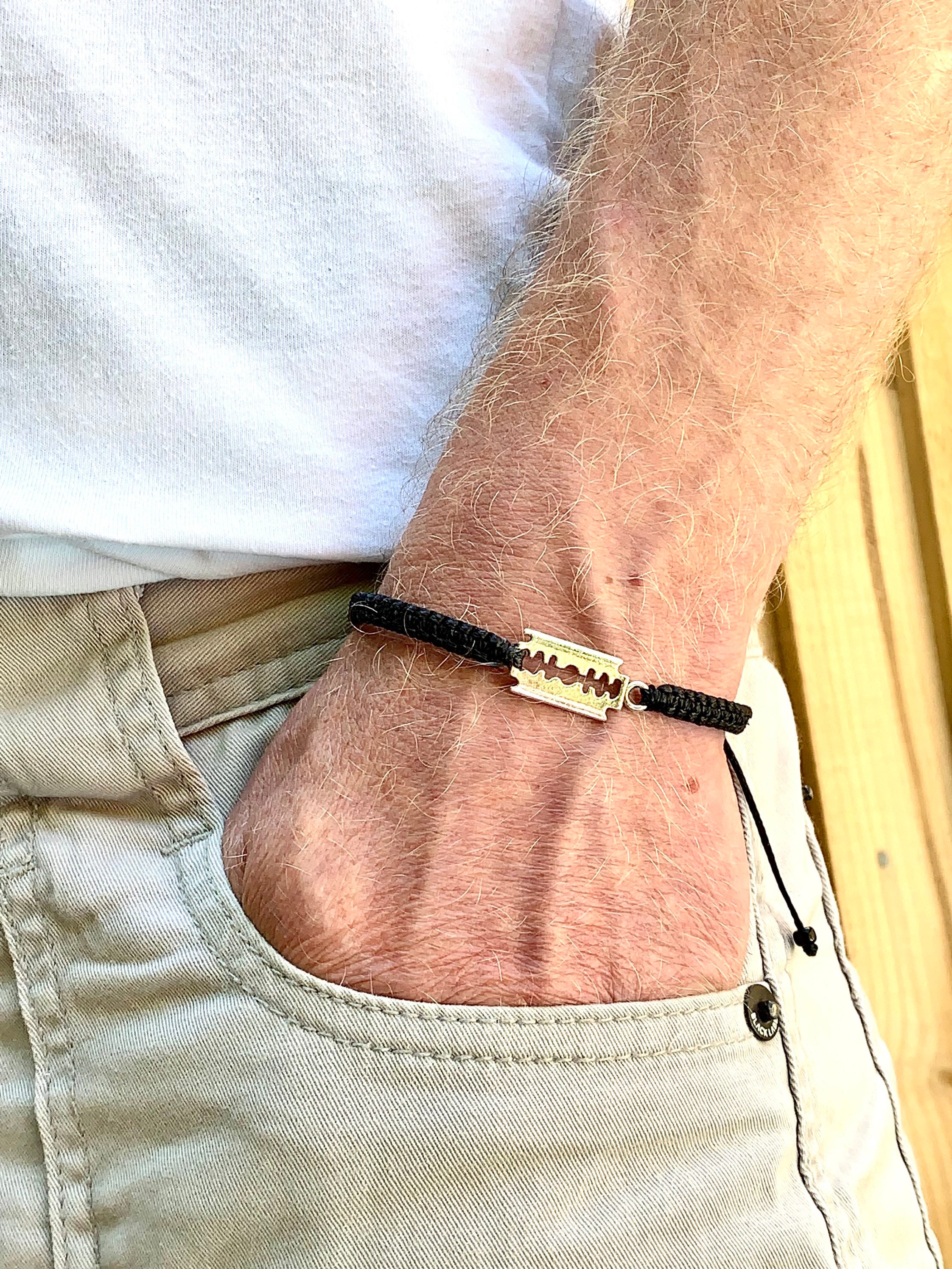 Razor Blade Bracelets-couple Bracelets-halloween Bracelets