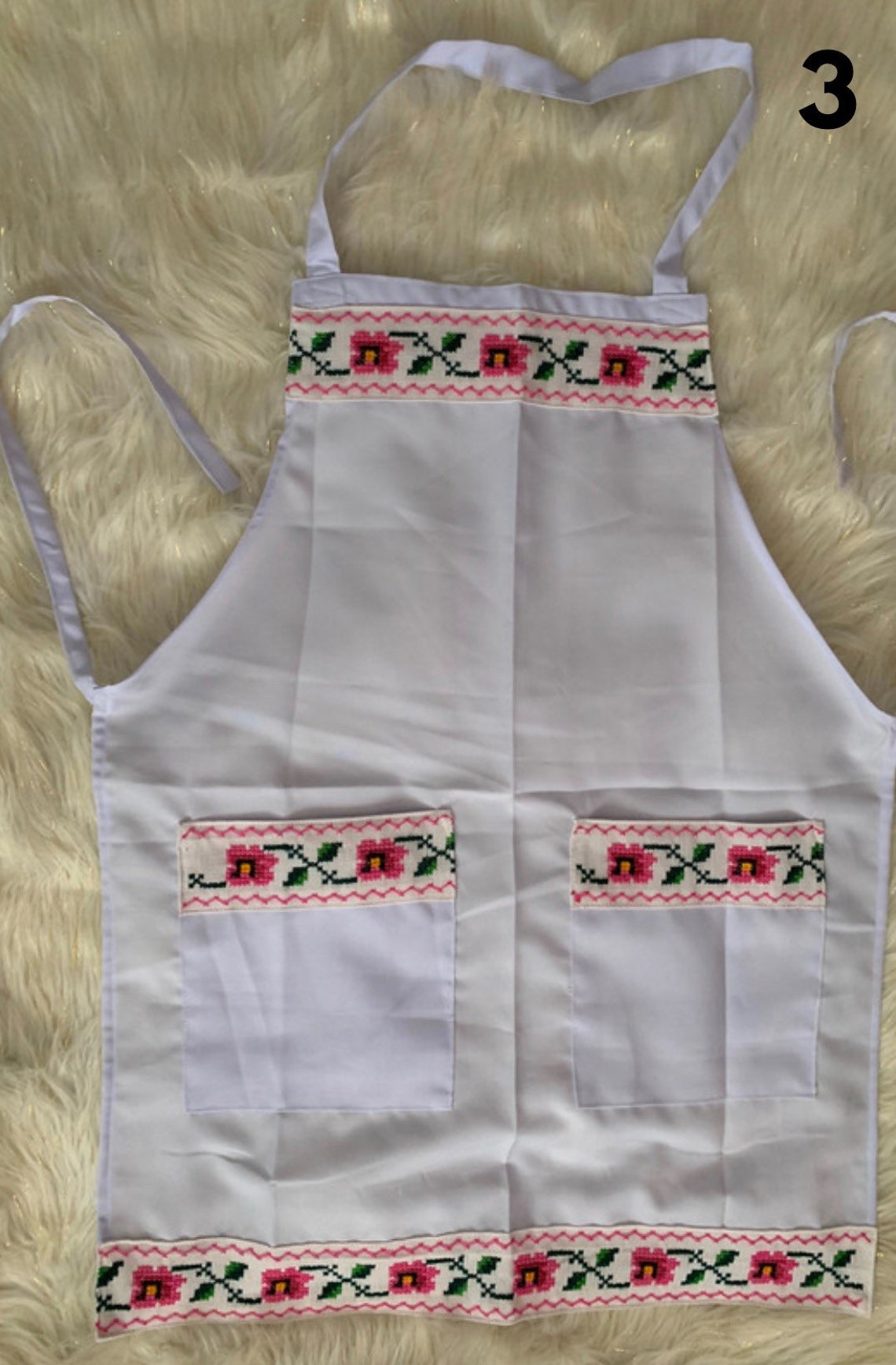 Delantales Mandiles Mexican Aprons Aprons Punto de Cruz Etsy