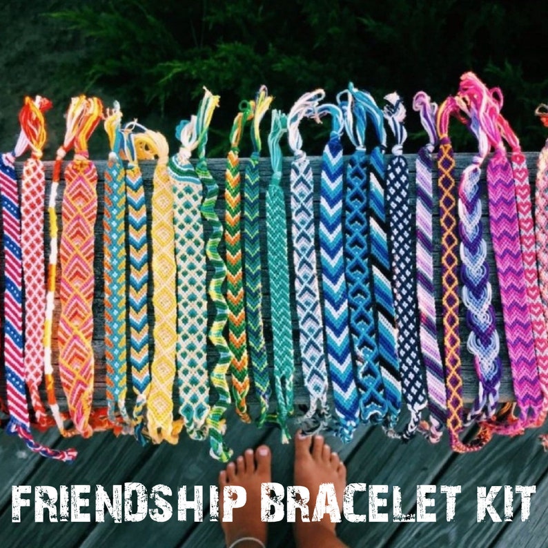 Friendship Bracelet Kit Bracelet Kit Teens Bracelet Girls Etsy