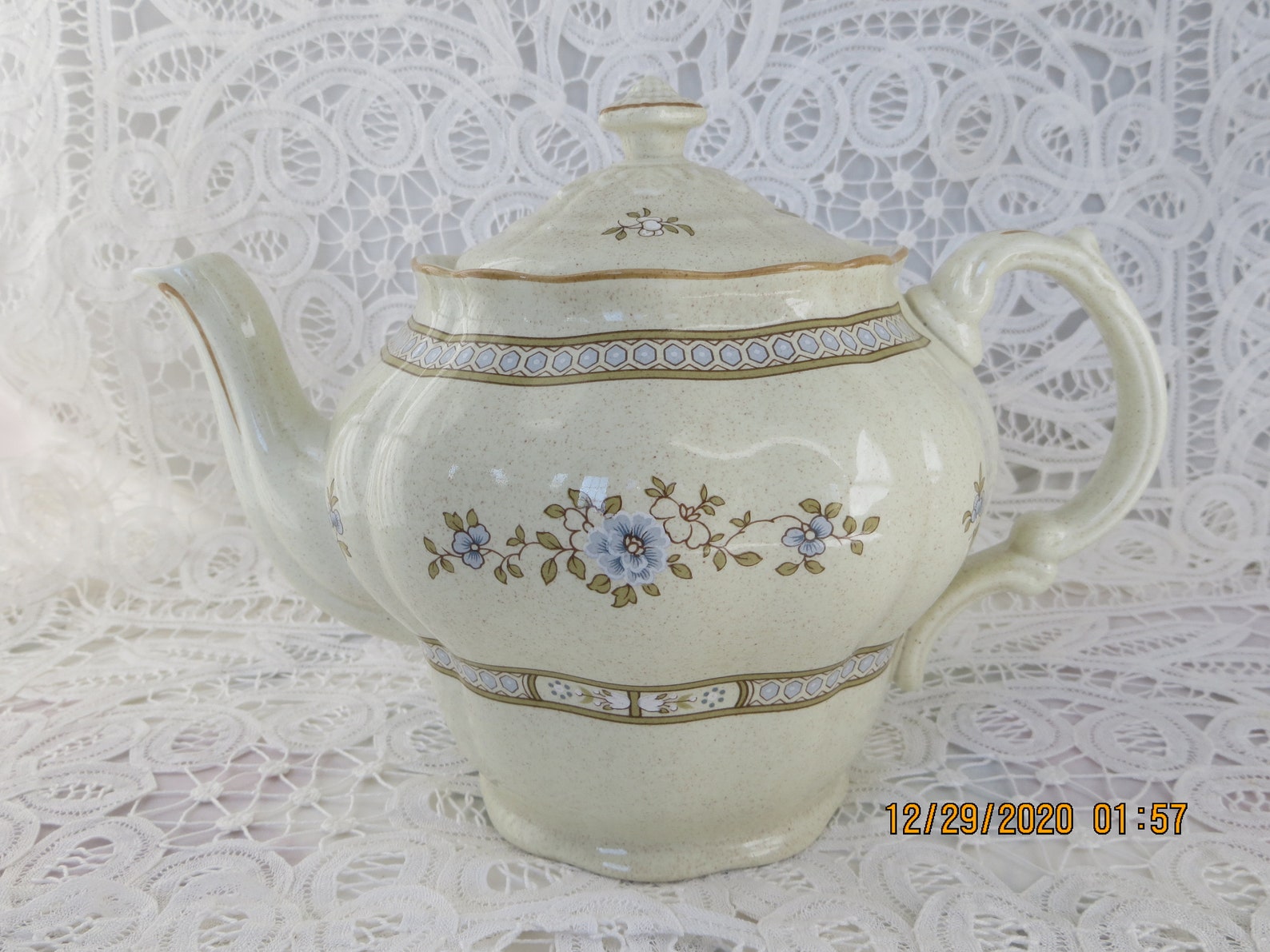 Vintage Royal Doulton Lambethware Dorset Teapot Etsy