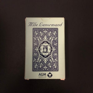 Blue Owl par Mlle Lenormand, 36 cartes de divination ésotérique