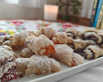 Organic Rugelach Cookies: Cream Cheese Kiffli, Mother's Day Cookies