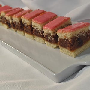 Hungarian Petite cake - Puncs szelet - Homemade from scratch - Made to order