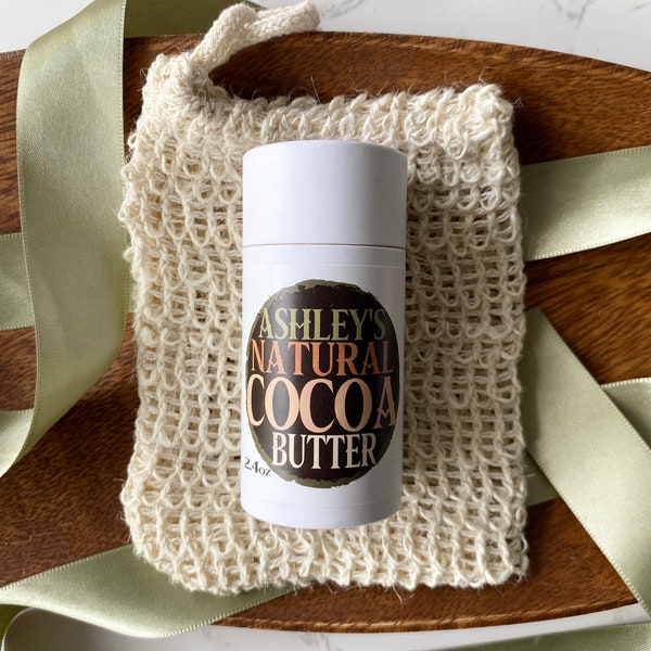 100% Cocoa Butter stick, all natural cacao butter, moisturizer, scars and stretch marks