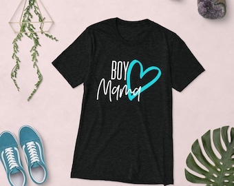 Boy Mama shirt, Soft Boy Mom Shirt, Shirt for Mom, Cute Mom Shirt, Boy Mom, Gift for Mom, Mother of Boys shirt, Cute Graphic Tees for Mom