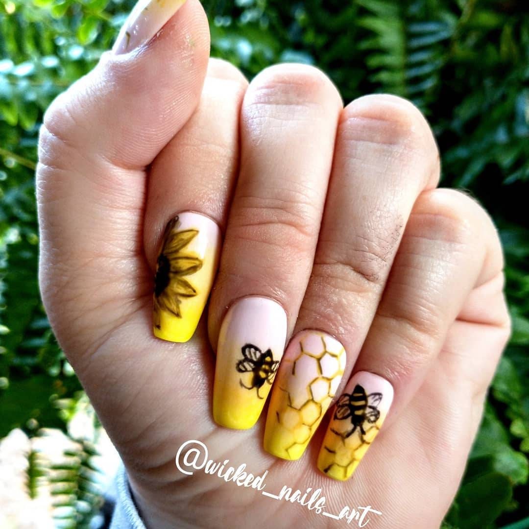 Humble Bumble Press on Nails Prep Kit Gel Coffin Etsy