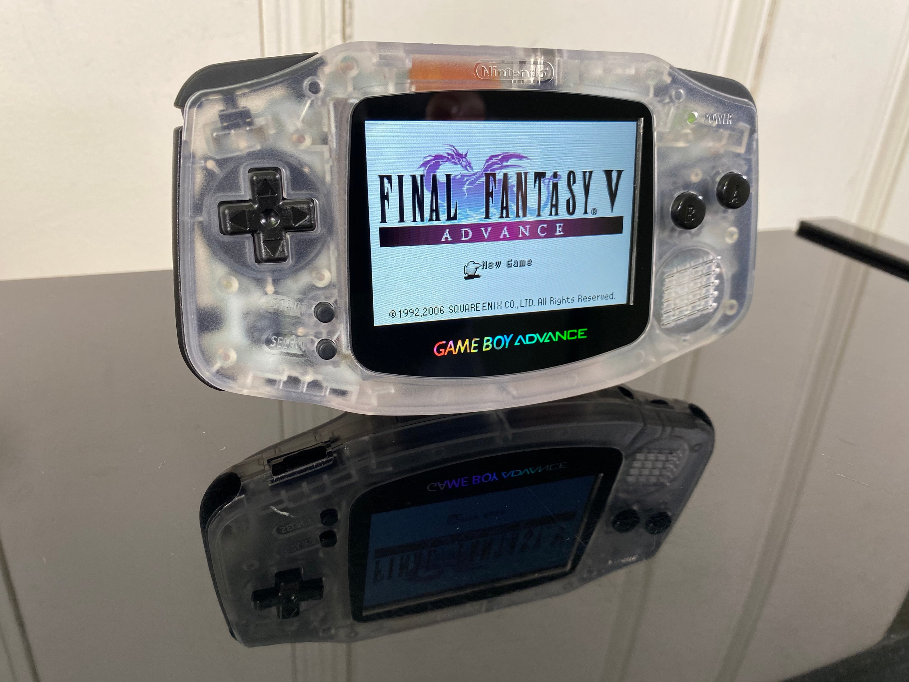 Game Boy Advance IPS Mod Console