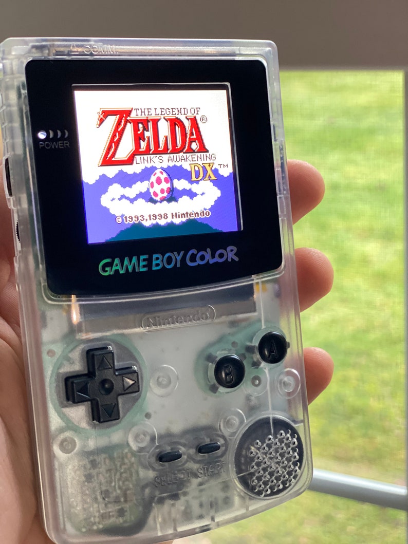 Gameboy Color IPS Display Modcustom Builtfully Restored Etsy UK