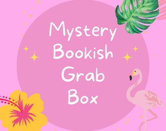 Mystery Bookish Box | Bookish Box | Blind Date with Book | Stickers | Bookmark | Mystery Bag |