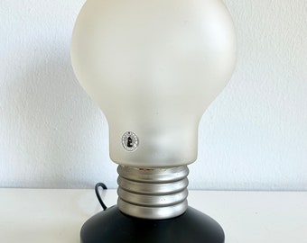Lampe/ Glühbirne Vintage IKEA/ Leuchte/ Opalglas/ PopArt