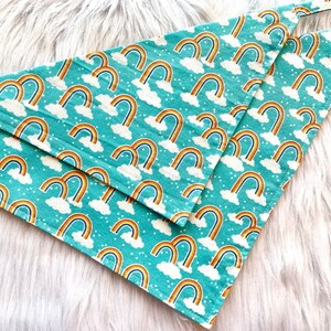 Rainbows Dog Bandana, Printed Dog Bandana, Rainbow Bandana for Dogs, Gifts for Pets, Bandana Dog, Dog Gifts, Dog owner gifts, Shop Canada