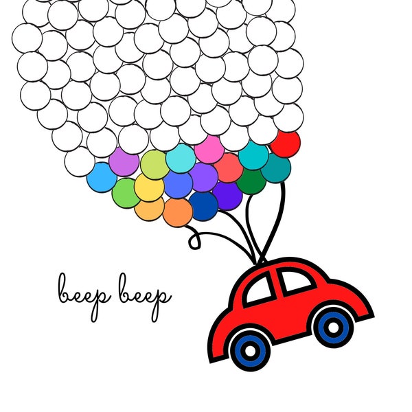 5K - Debt Free Car Chart - Car Payoff Progress Chart - Auto Debt Free Goal Tracker - Auto Wheel Debt Coloring Chart - Baby Step 2 Auto