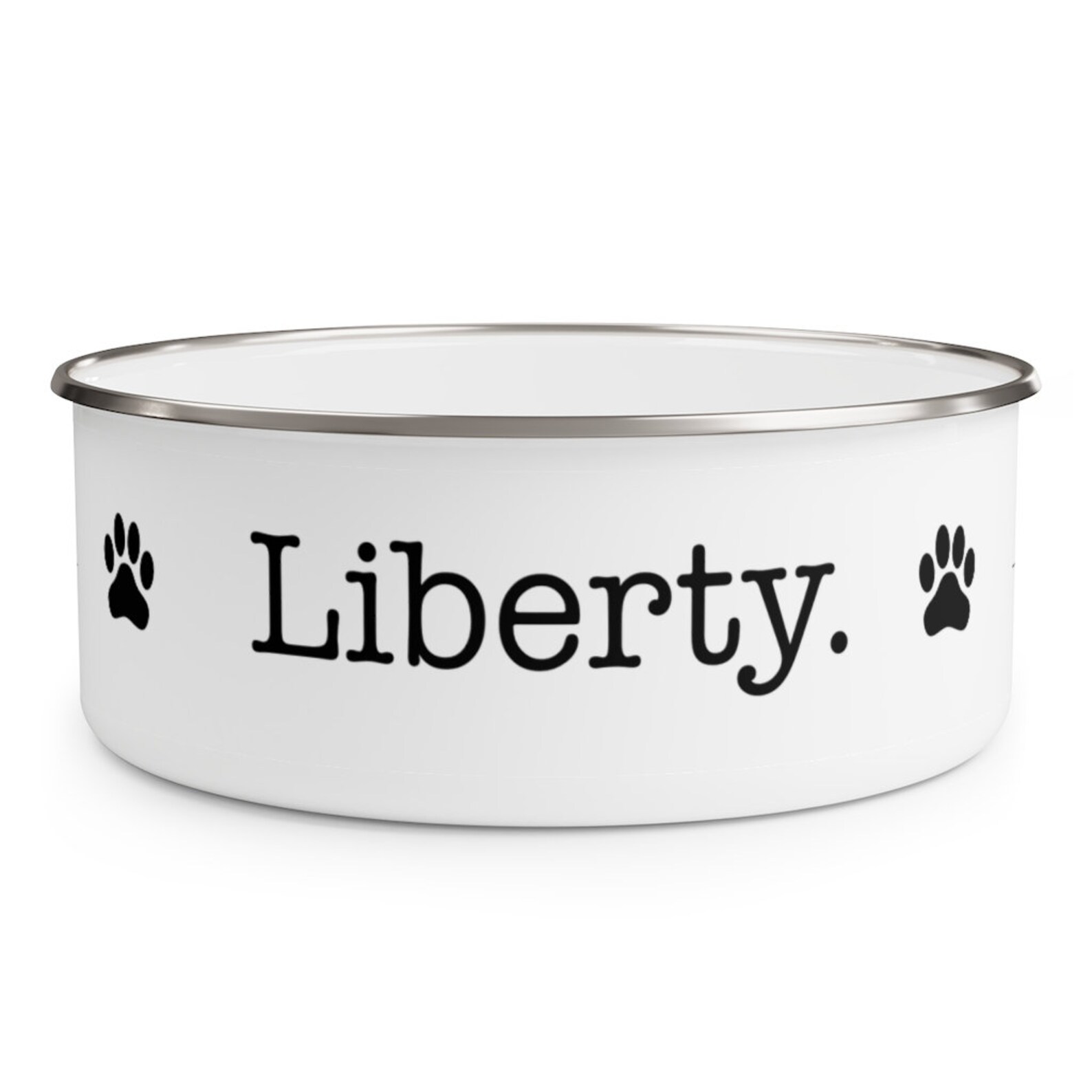 Custom Dog Bowl with Lid Personalized Dog Bowl Customizable Etsy