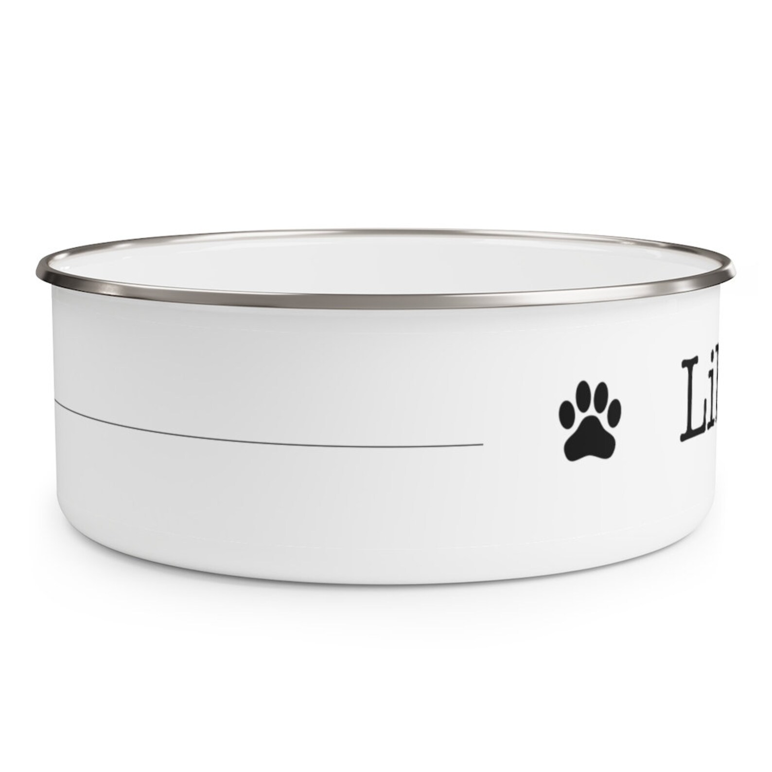 Custom Dog Bowl with Lid Personalized Dog Bowl Customizable Etsy