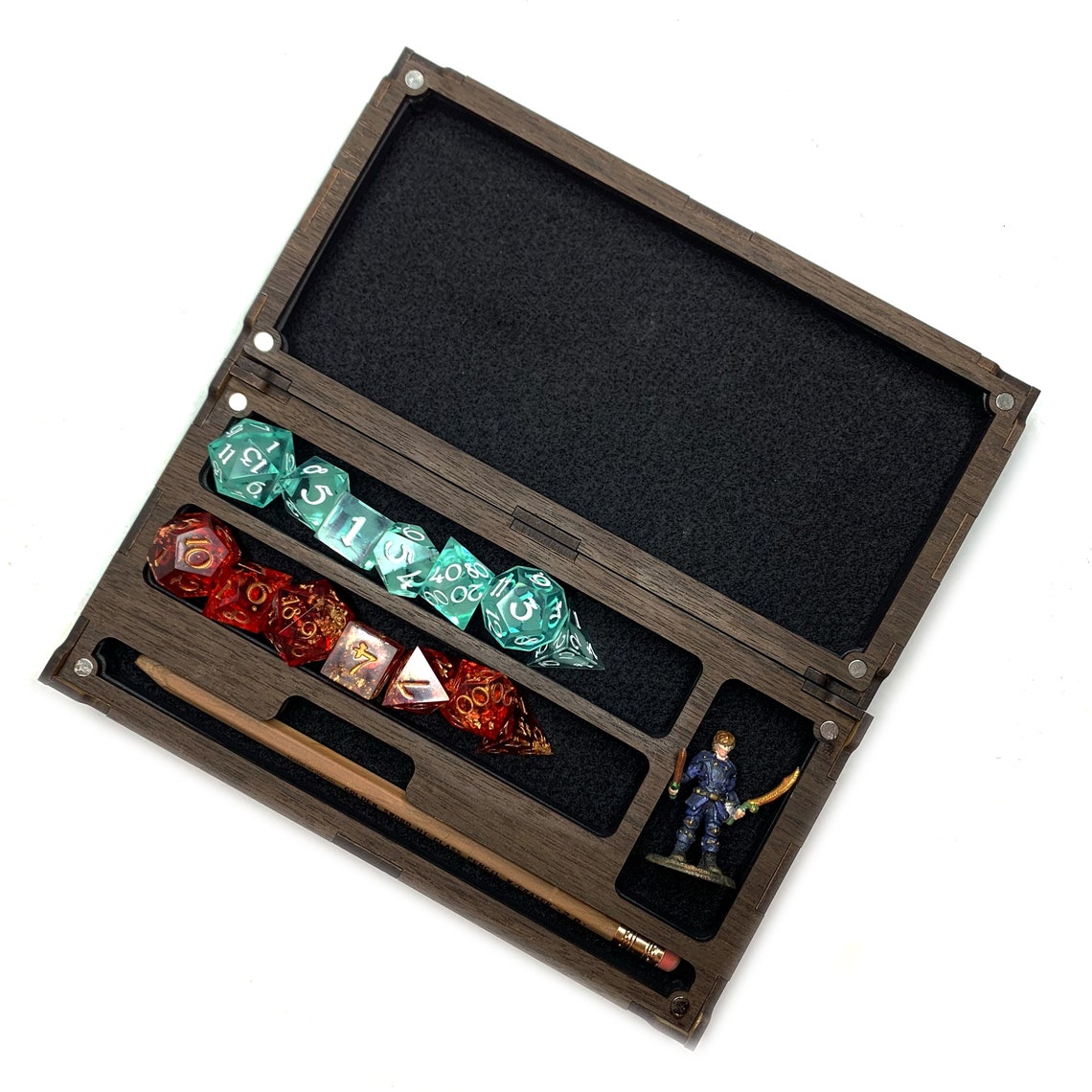 Personalized DND Wooden Dice Box/Vault With Built In Etsy