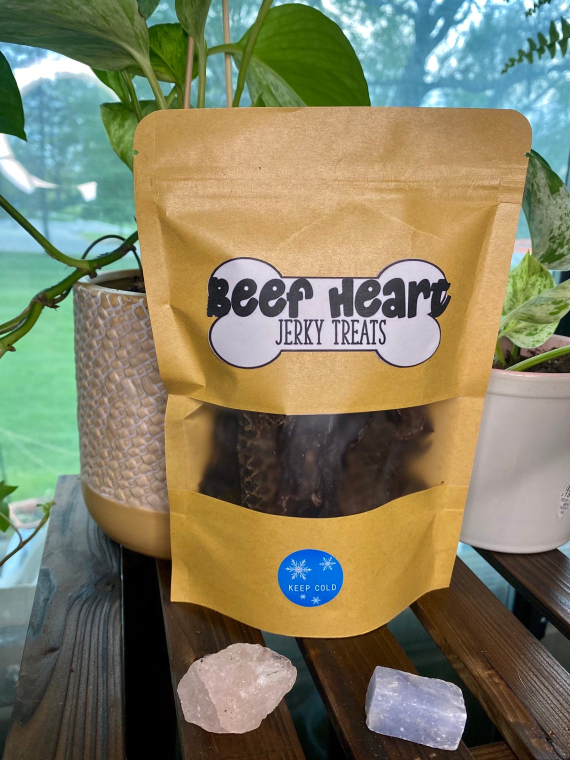 Beef Heart Jerky Organ Meat for Dogs Beef Jerky Dog Treats Etsy