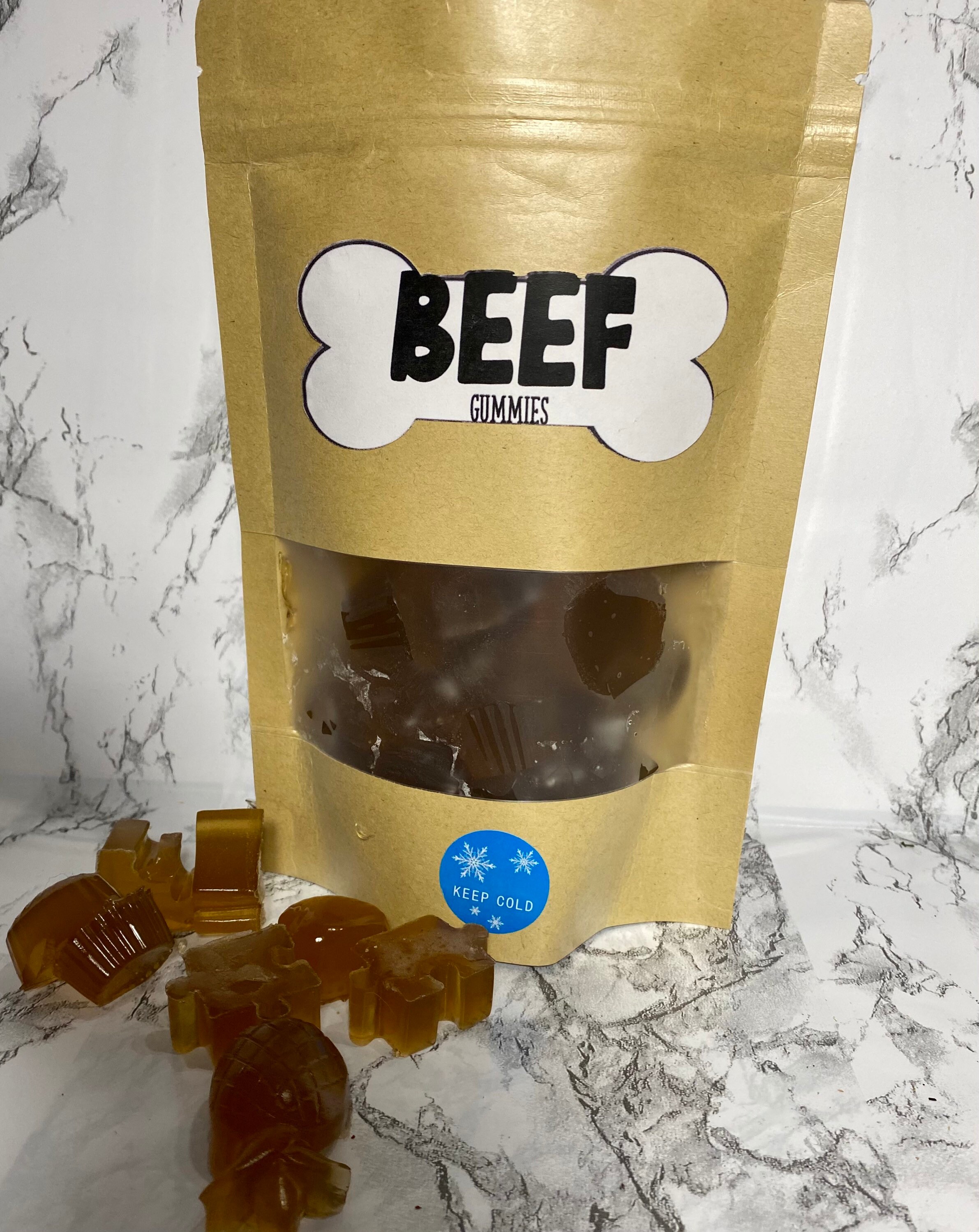 Beef Dog Treat Gummies Natural Dog Treats Healthy Dog Etsy