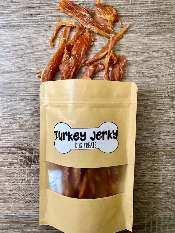 Natural Homemade Turkey Jerky for Dogs Turkey Dog Treats Etsy