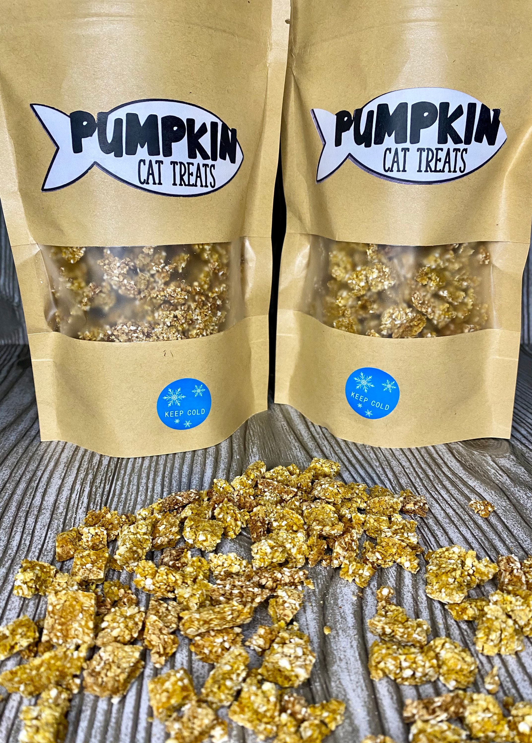 Pumpkin Cat Treats. Cat Treats Natural Cat Treats Handmade Etsy